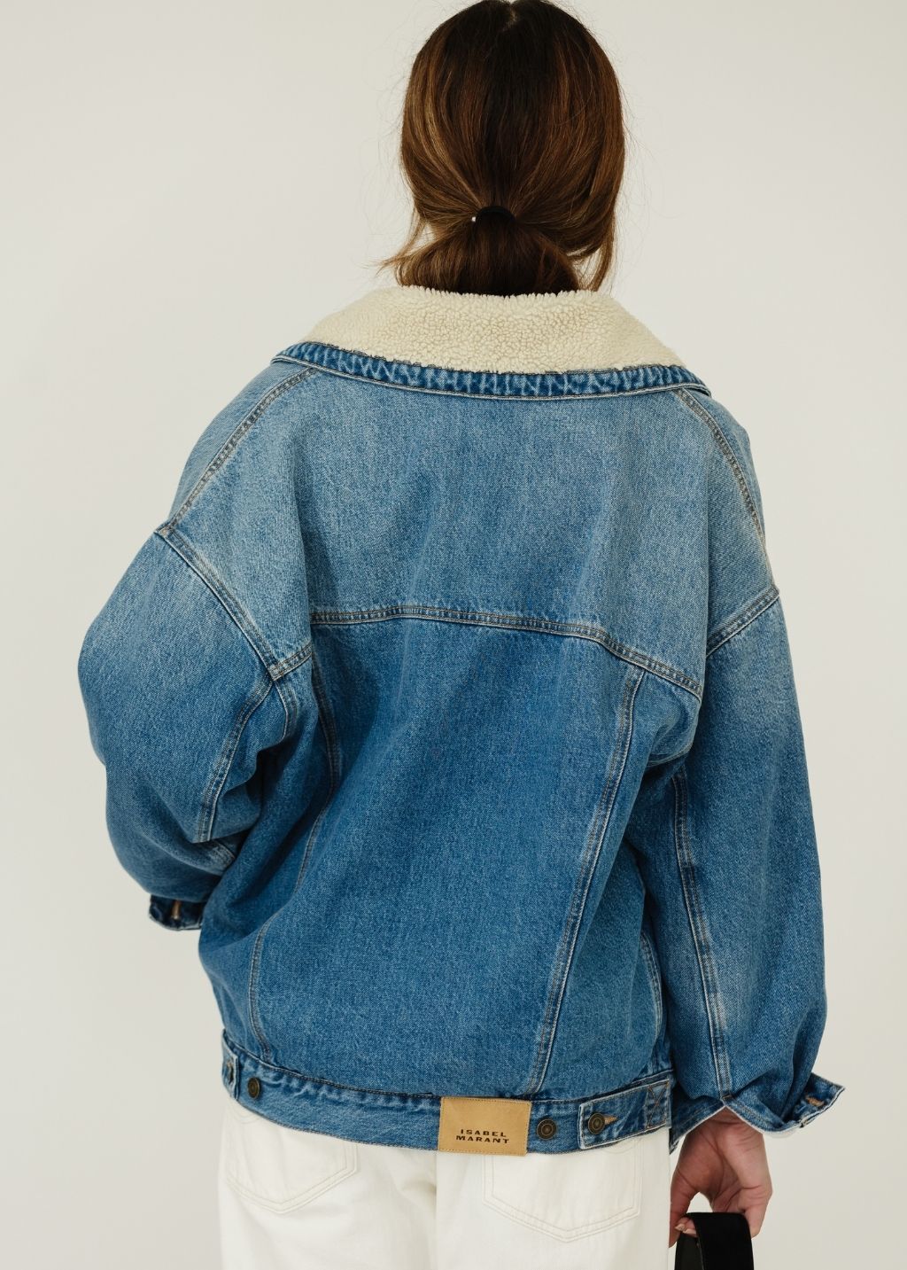 Isabel Marant Pimia Jacket in Blue Denim | Shop Tula