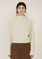 Isabel Marant Romane Sweater in Ecru | Shop Tula