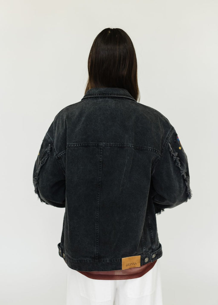 Isabel Marant Étoile Manona Jacket Back View | Tula's Online Boutique