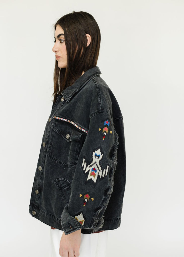 Isabel Marant Étoile Manona Jacket Side View | Tula's Online Boutique