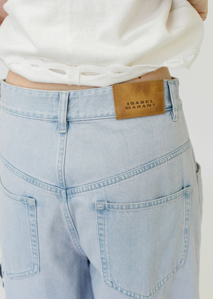 Isabel Marant Étoile Ophra Jean in Blue | Tula's Online Boutique