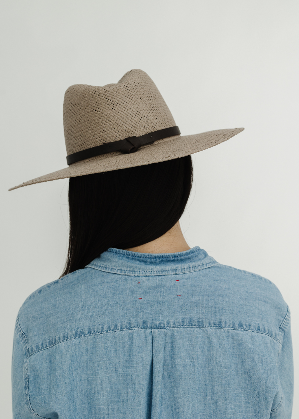 Janessa Leone Judith Hat in Taupe | Shop Tula