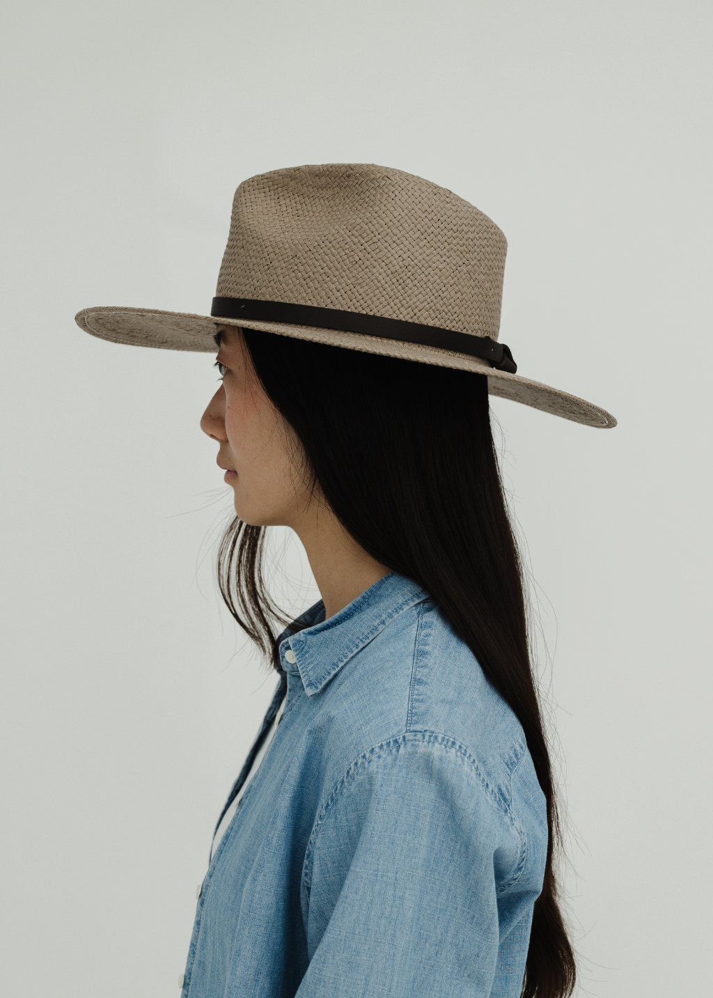 Janessa Leone Judith Hat in Taupe | Shop Tula