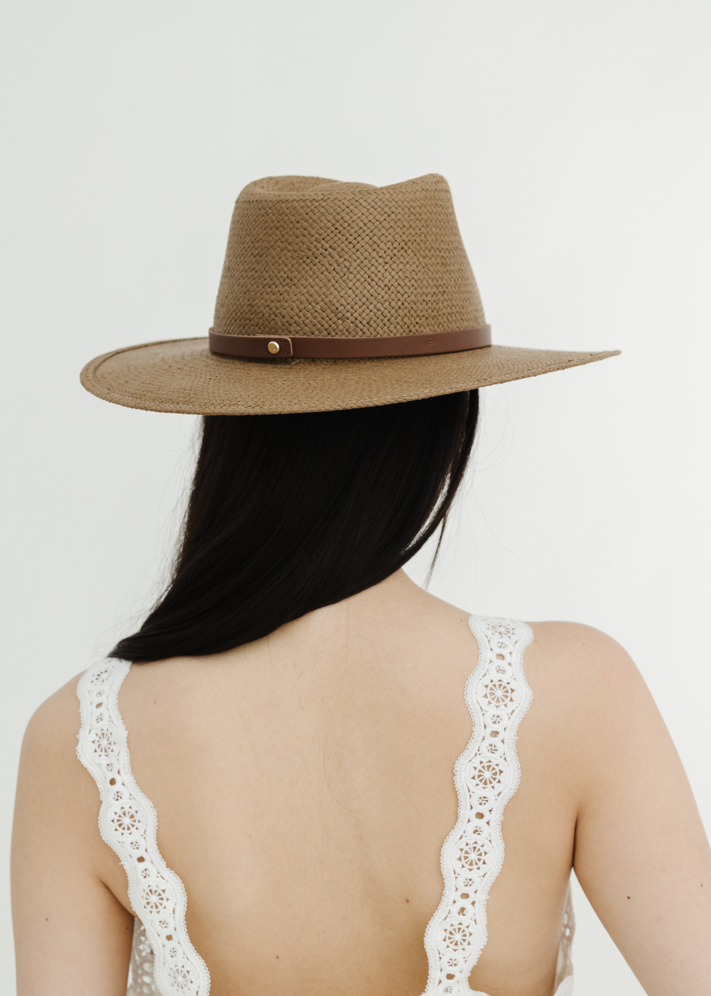 Janessa Leone Sherman Hat in Brown | Shop Tula