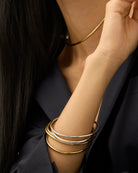JennyBird Dane Bangle in Two-Tone | Shop Tula