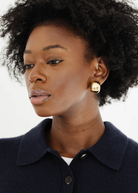 Jenny Bird Gemma Hoops in High Polish Gold | Shop Tula