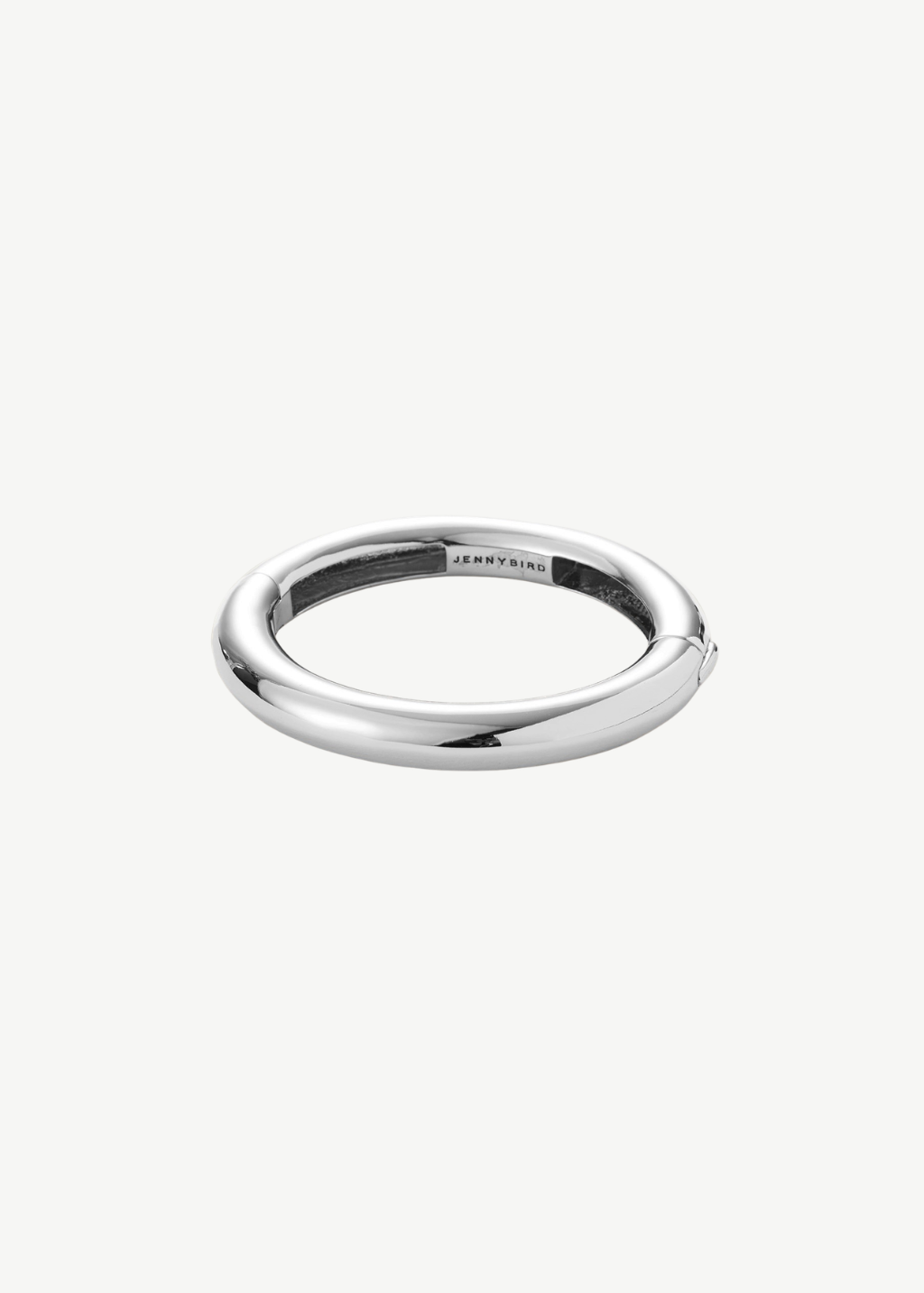 Jenny Bird Gia Mega Bangle in Platinum | Shop Tula