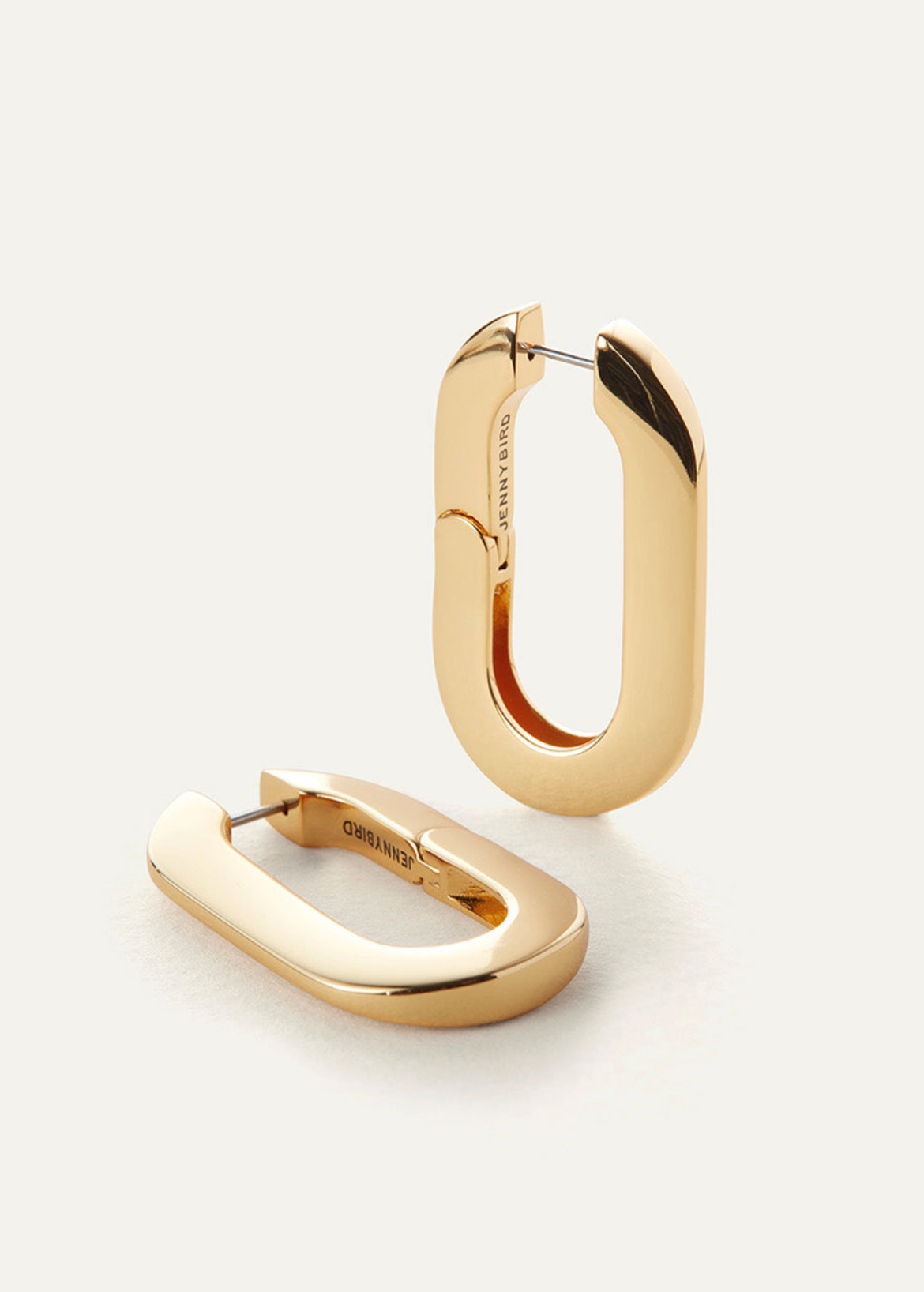 Jenny Bird Mega U-Link Earrings in Gold | Shop Tula