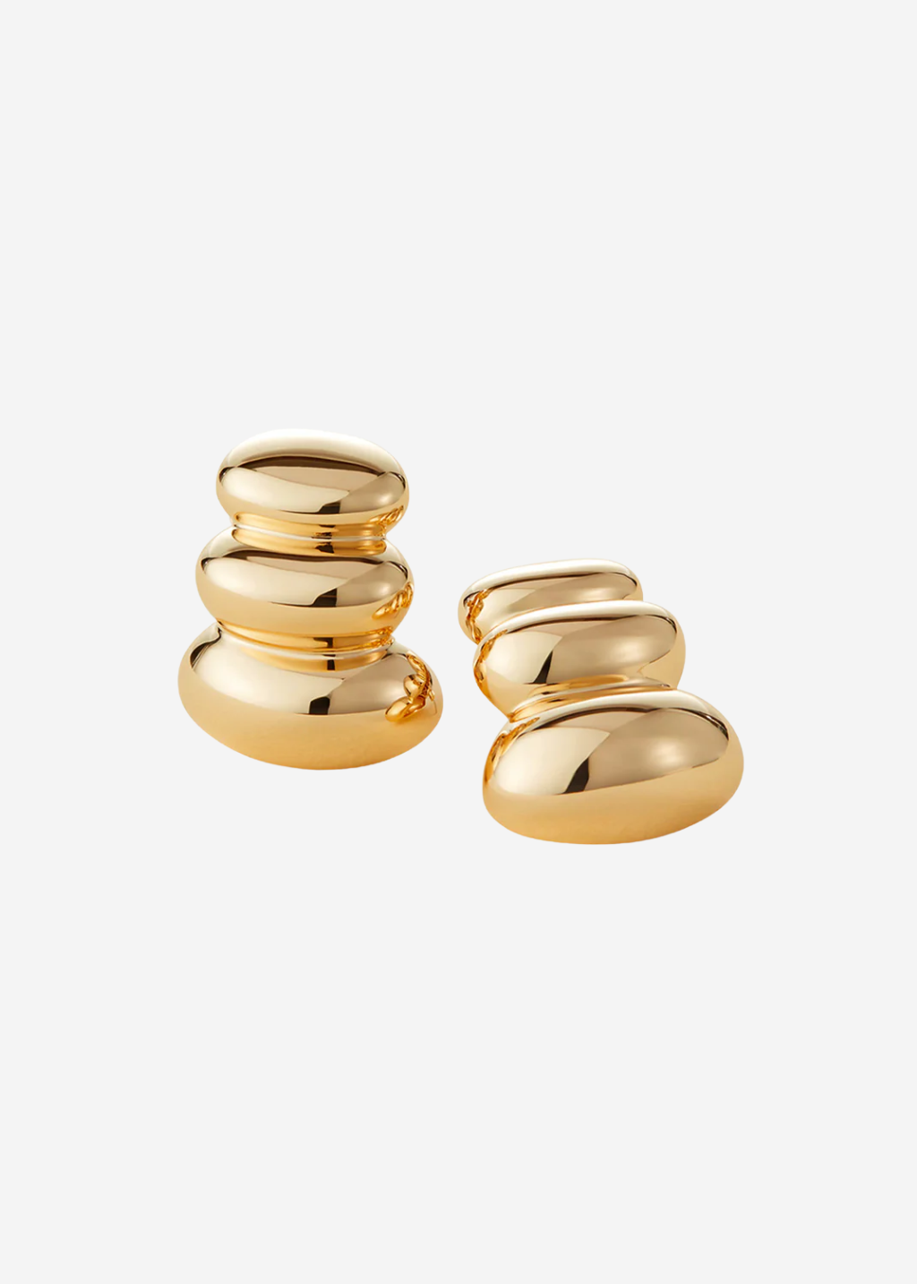 Jenny Bird Non-Stop Earrings in Gold | Shop Tula