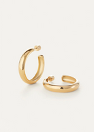 Jenny Bird Staple Hoops Large-Gold | Shop Tula