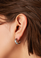 Jenny Bird Staple Hoops Small-Silver | Shop Tula