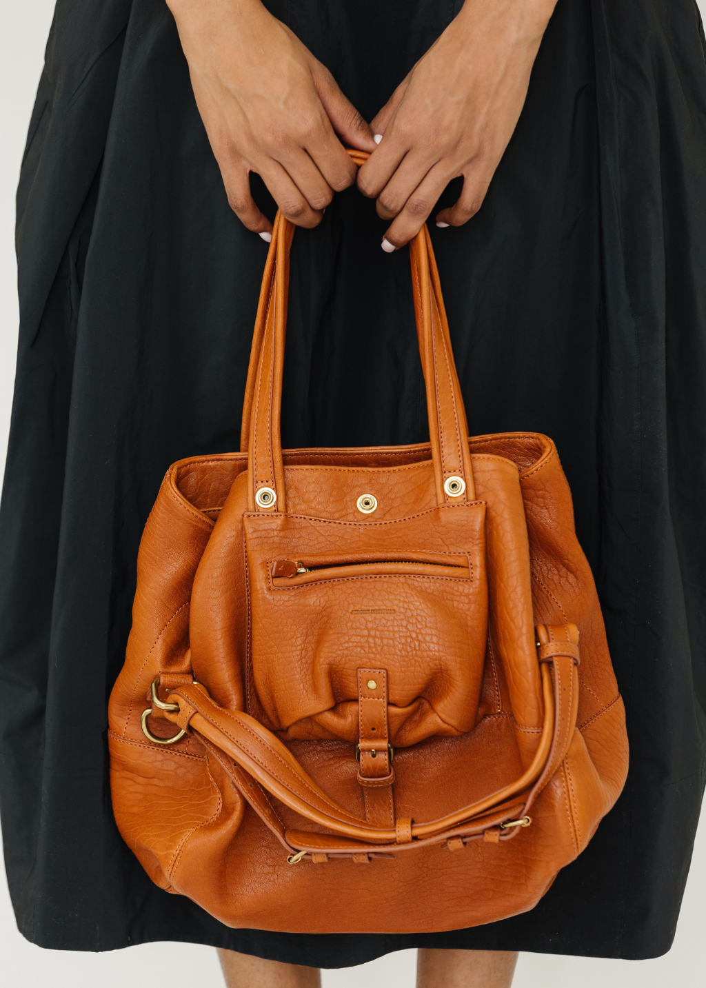 Jerome Dreyfuss Billy Medium Bag in Cognac | Shop Tula