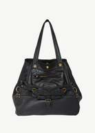 Jerome Dreyfuss Billy Medium Bag in Lambskin Noir | Shop Tula