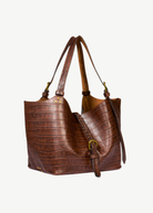 Jerome Dreyfuss Joseph S Tote in Croco | Shop Tula