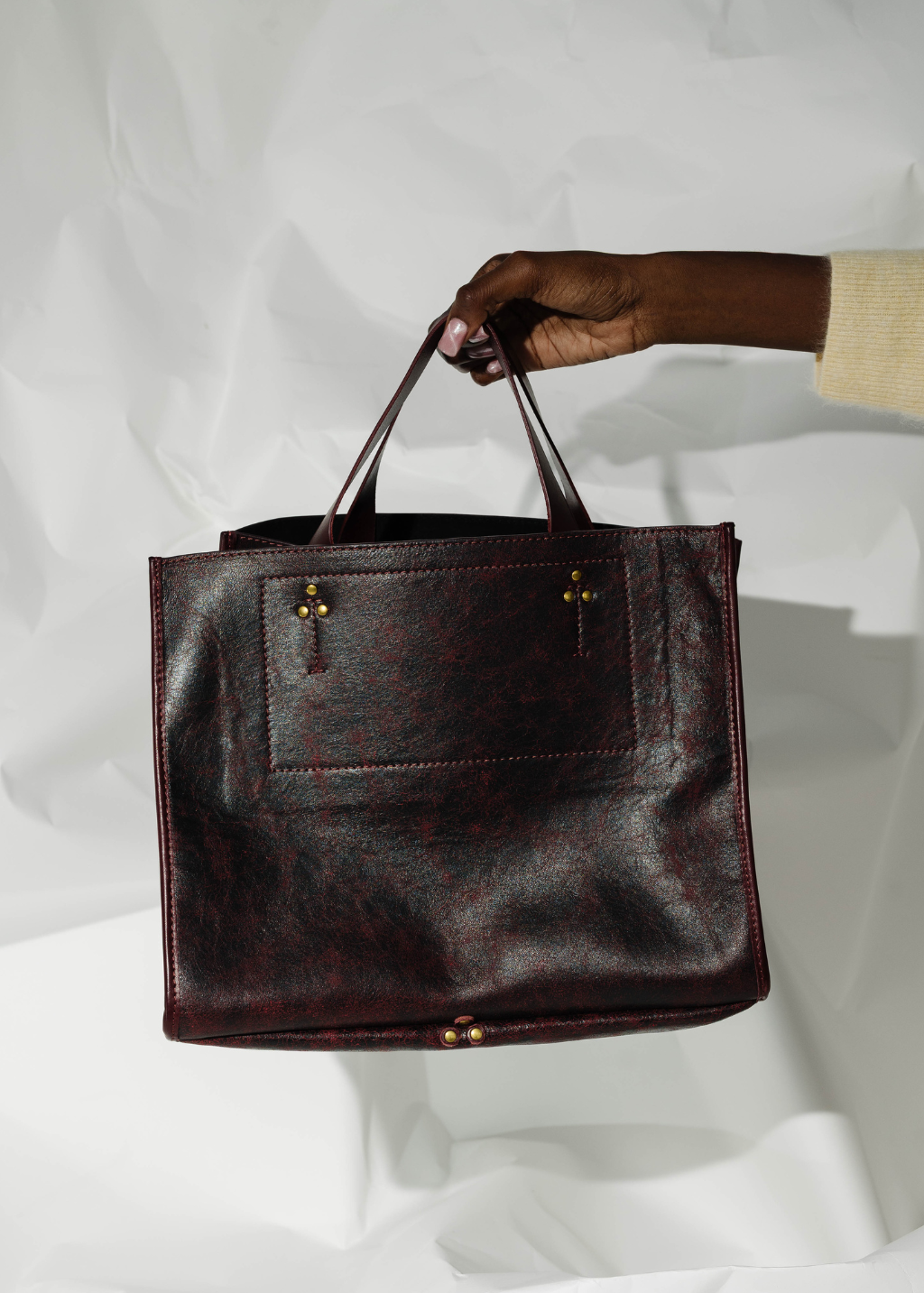 Jerome Dreyfuss Leon M Bag in Bordeaux | Shop Tula