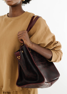 Jerome Dreyfuss Leon M Bag in Bordeaux | Shop Tula