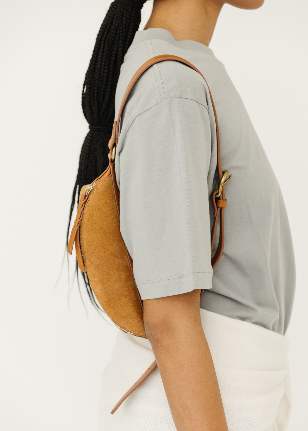 Jerome Dreyfuss Lino Banane Bag in Caramel | Shop Tula