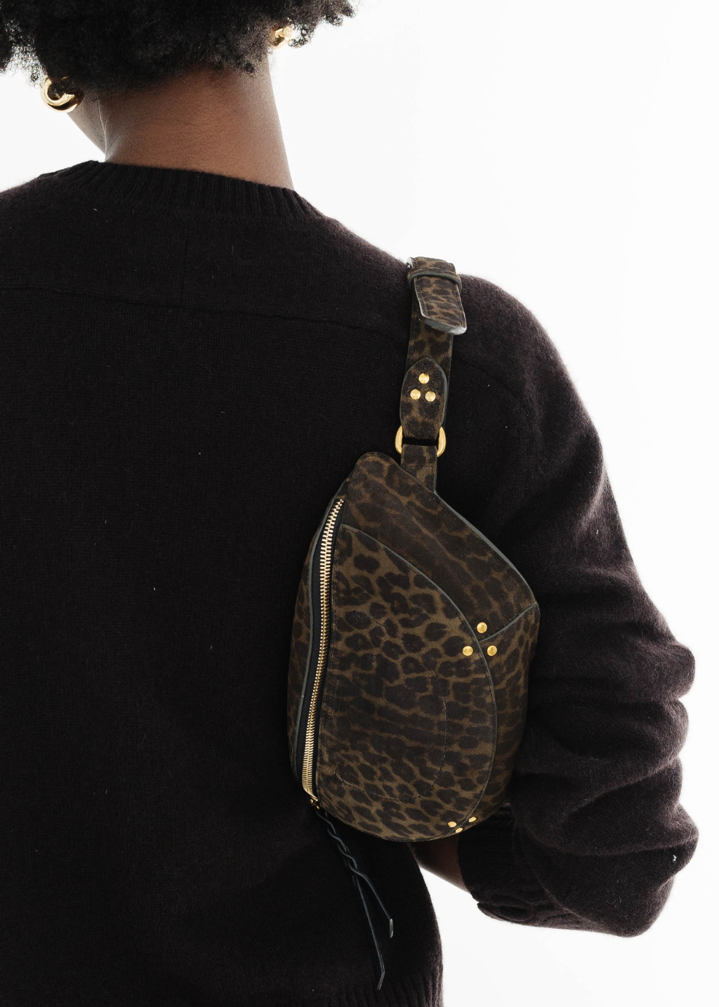 Jerome Dreyfuss Lino Banane Bag in Leopard | Shop Tula