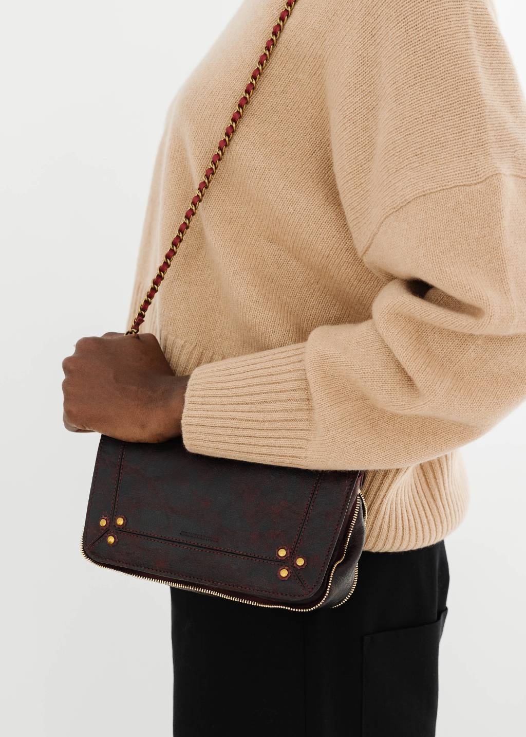 Jerome Dreyfuss Lino Banane Bag in Leopard | Shop Tula