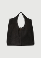 Jerome Dreyfuss Paco Bag in Split Suede Noir | Shop Tula