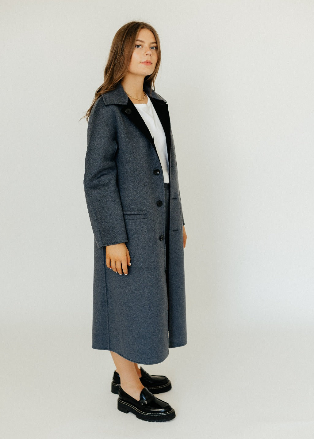 REVERSIBLE DOUBLE FACED COAT - Brown, ZARA United States