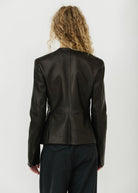 Kallmeyer Tilda Leather Jacket in Black | Shop Tula