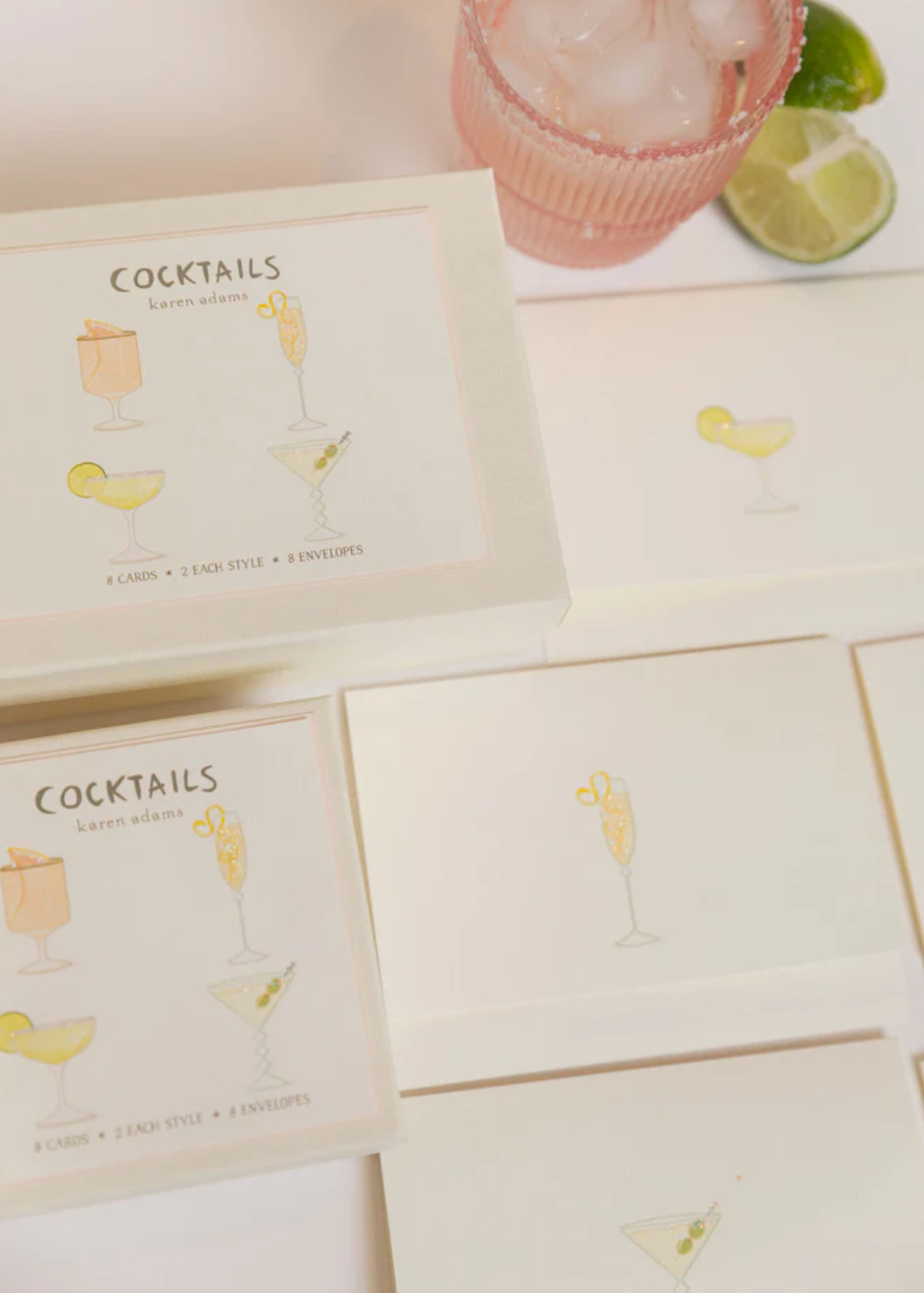 Karen Adams Cocktails Card Box | Shop Tula