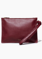 LIÉ Studio Charlie Clutch in Burgundy | Shop Tula