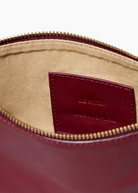 LIÉ Studio Charlie Clutch in Burgundy | Shop Tula