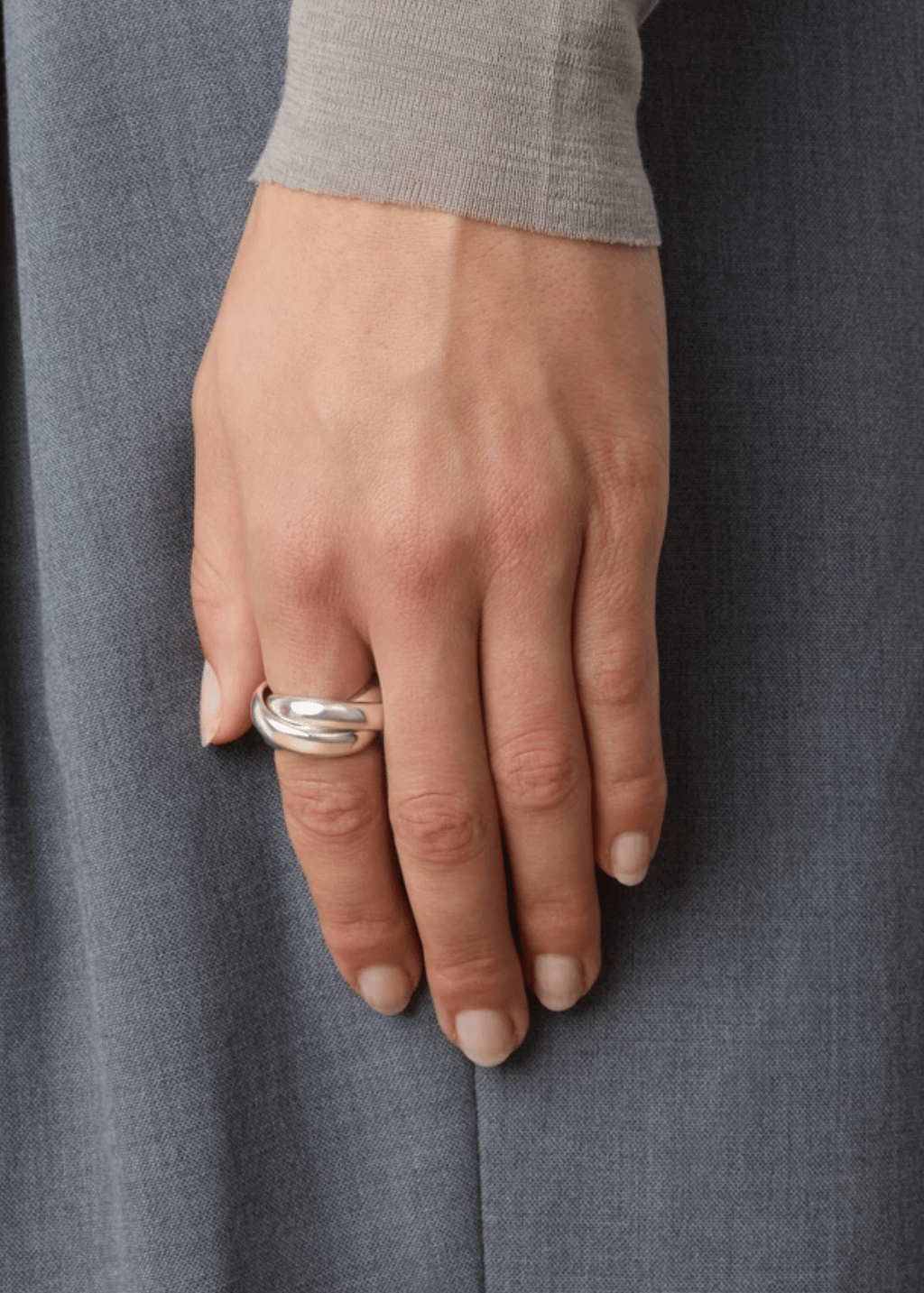 LIÉ Studio Sofie Ring in Silver | Shop Tula