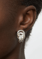 LIÉ Studio Vera Earrings in Silver | Shop Tula