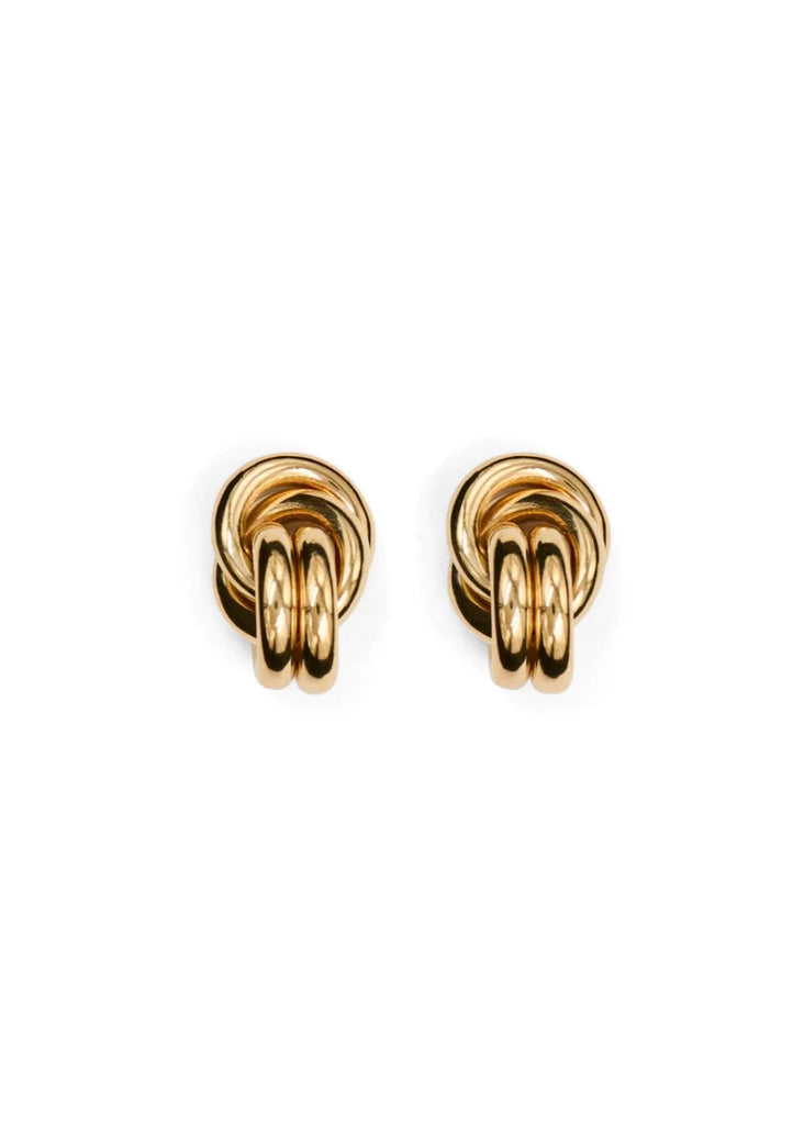 LIÉ Studio The Vera Earrings in Gold | Tula's Online Boutique