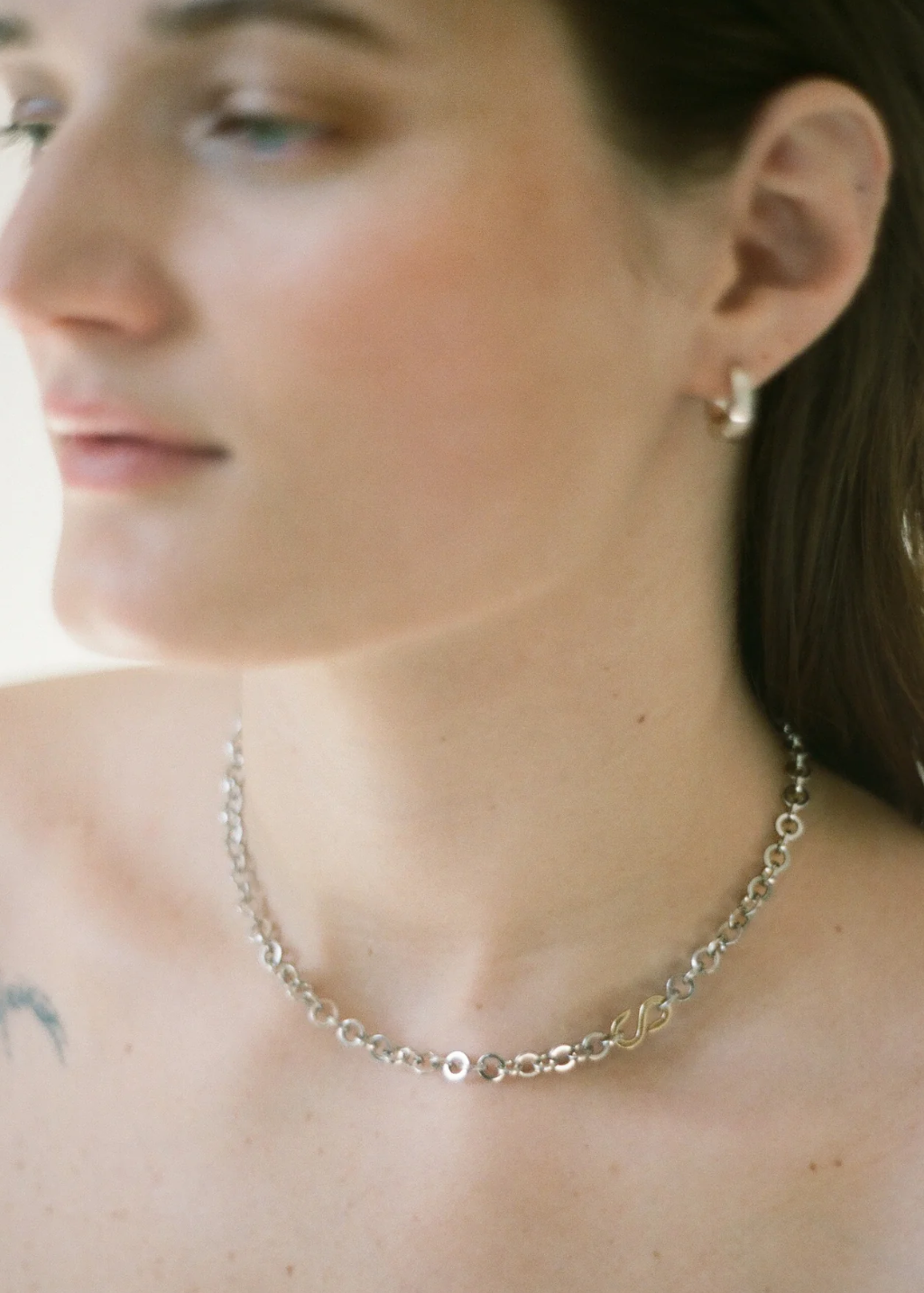 Laura Lombardi Two-Tone Colonna Necklace | Shop Tula