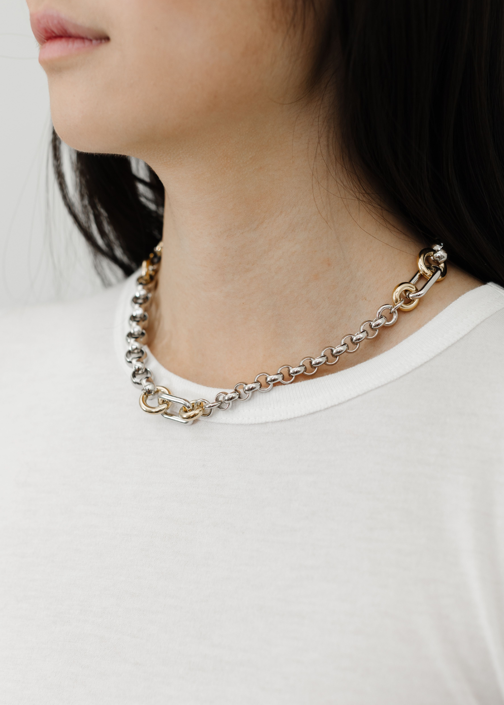 Laura Lombardi Two-Tone Pietra Necklace | Shop Tula
