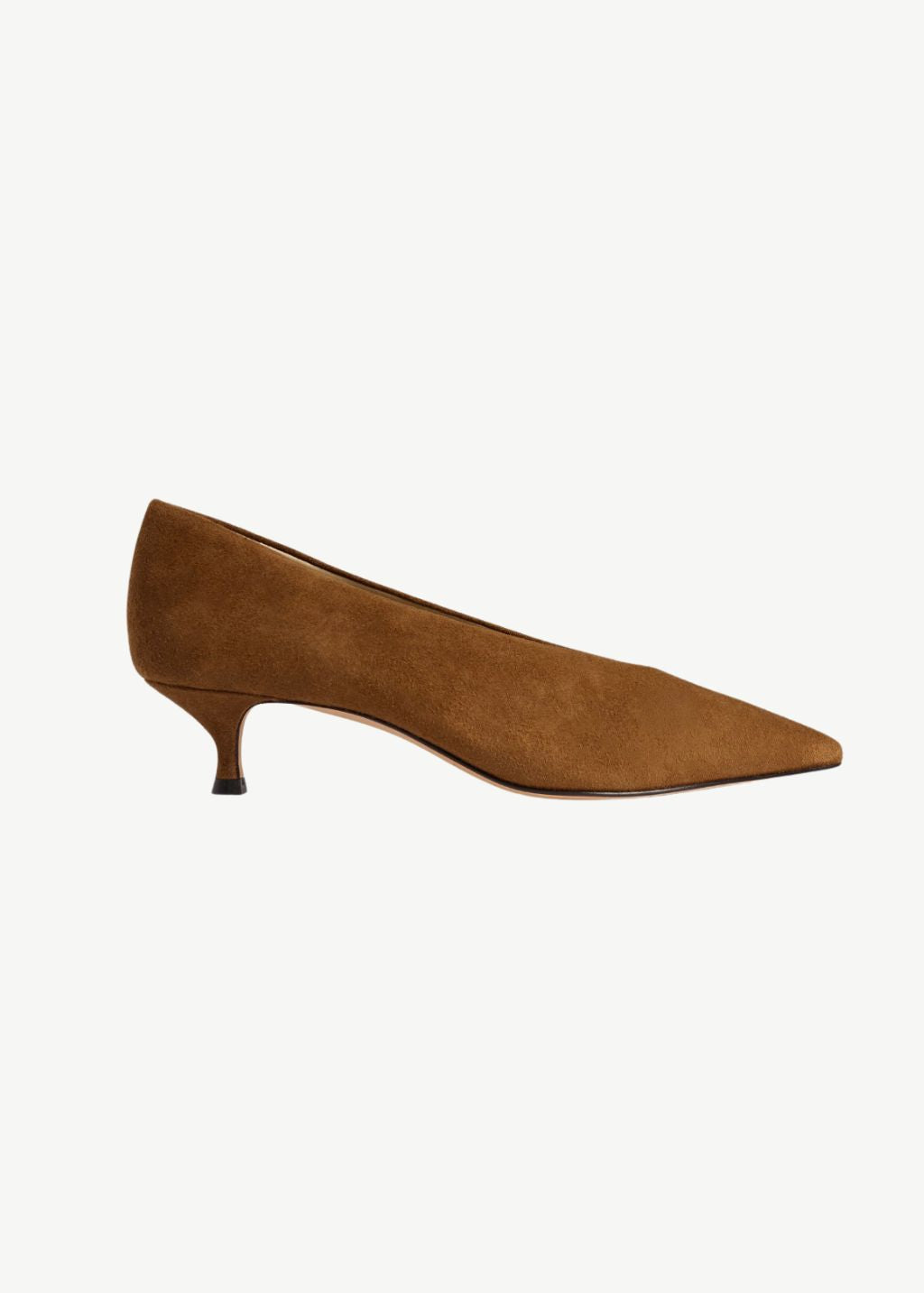 Le Monde Beryl Babouche Kitten Heel in Mokka | Shop Tula