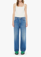 MOTHER Denim Dodger Button Flood Jean | Shop Tula