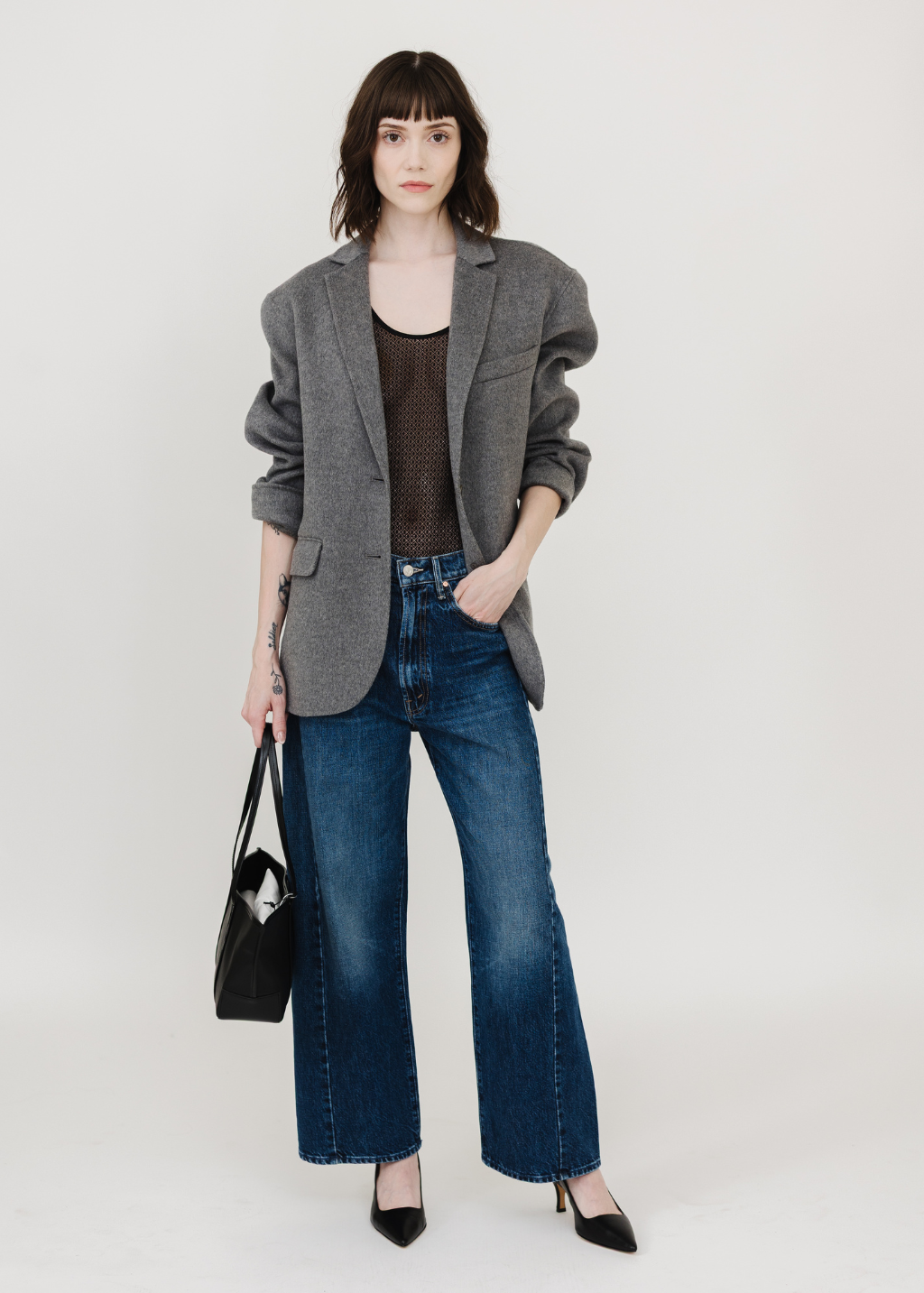 MOTHER Denim The Half-Pipe Ankle | Shop Tula