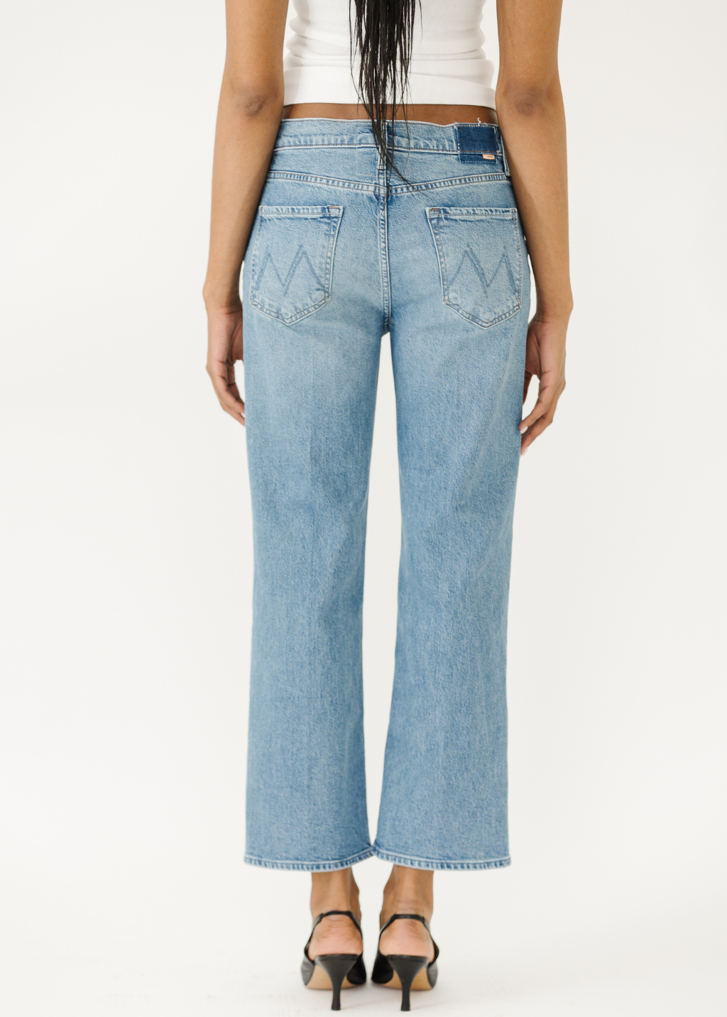 MOTHER Denim The Kick It Ankle in Birds Gone Wild | Shop Tula