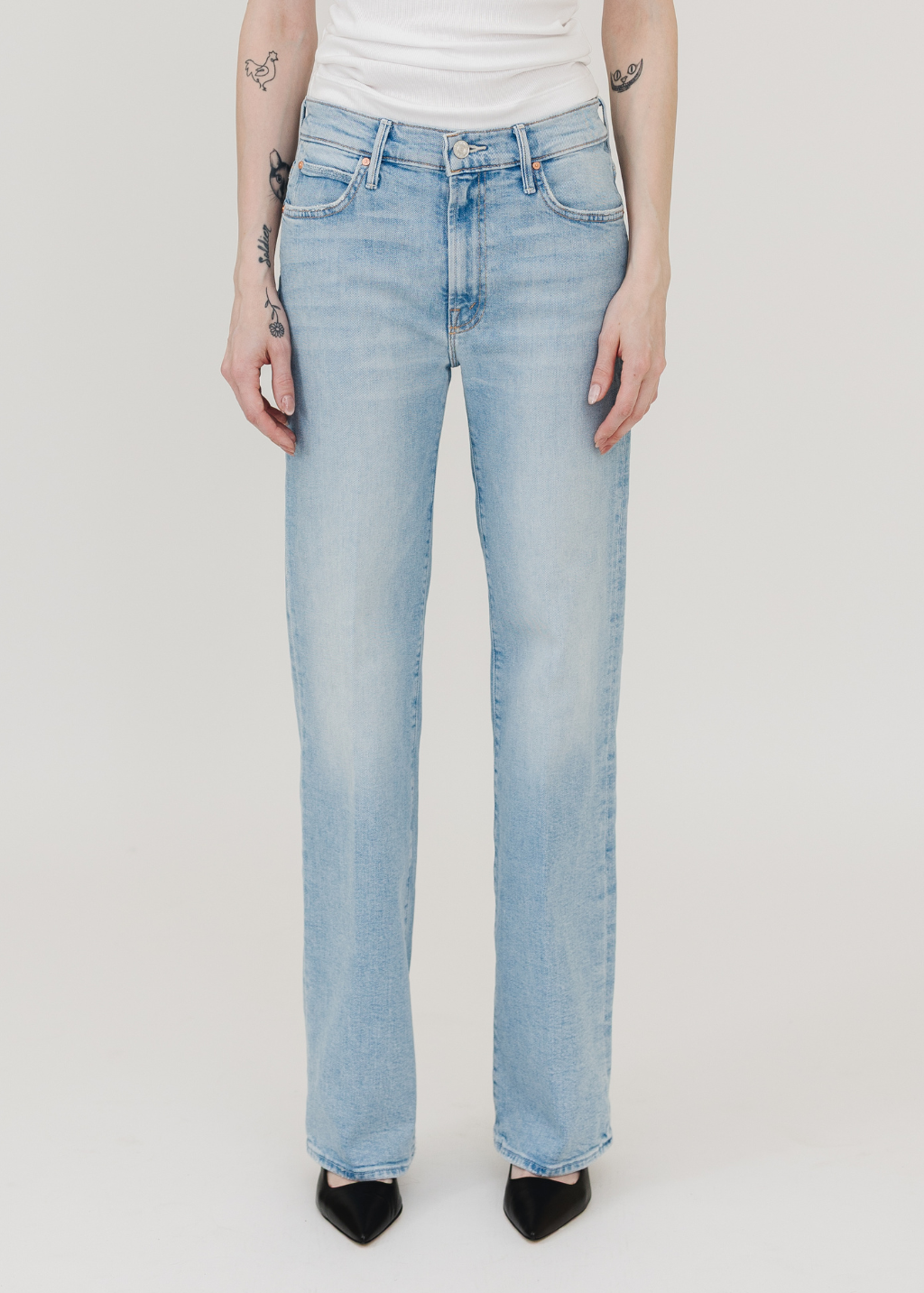 MOTHER Denim The Kick It in Go Long | Shop Tula