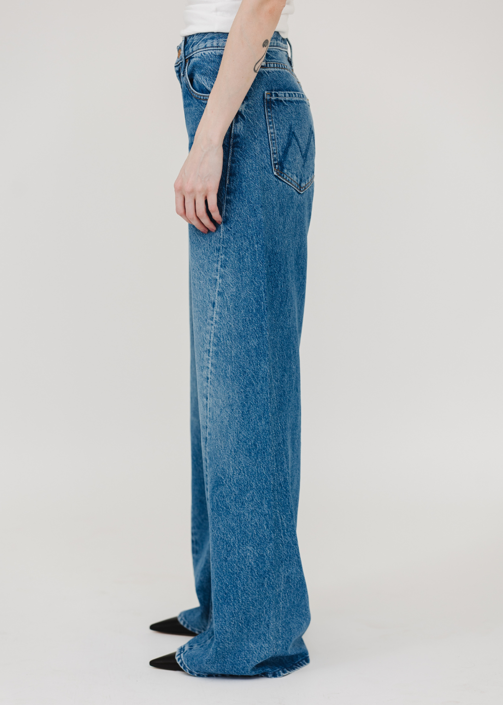 MOTHER Denim The Lemon Twist Sneak | Shop Tula