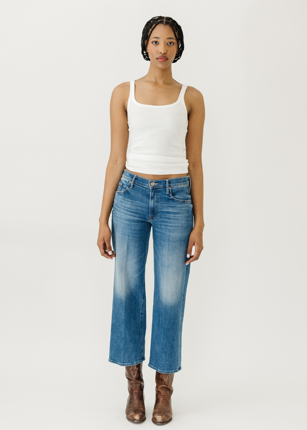 MOTHER Denim The Mid Rise Maven Ankle | Shop Tula