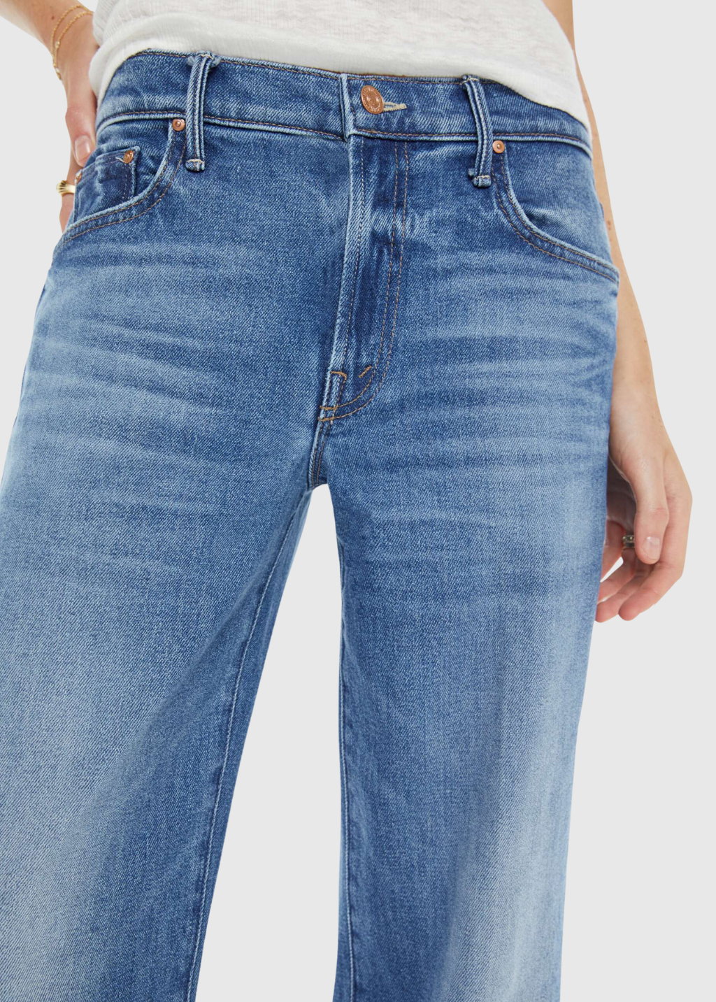 MOTHER Denim The Mid Rise Maven Ankle | Shop Tula