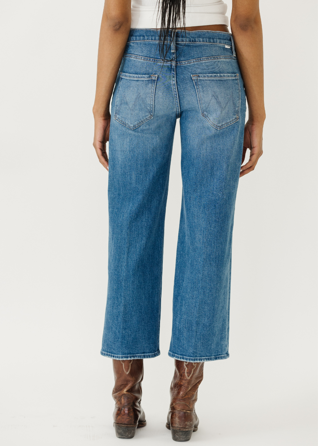 MOTHER Denim The Mid Rise Maven Ankle All Your Eggs | Shop Tula