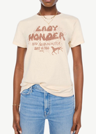 MOTHER The Boxy Goodie Goodie Tee in Lady Wonder | Shop Tula