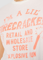 MOTHER The Boxy Goodie Goodie Tee in Lil Firecracker | Shop Tula