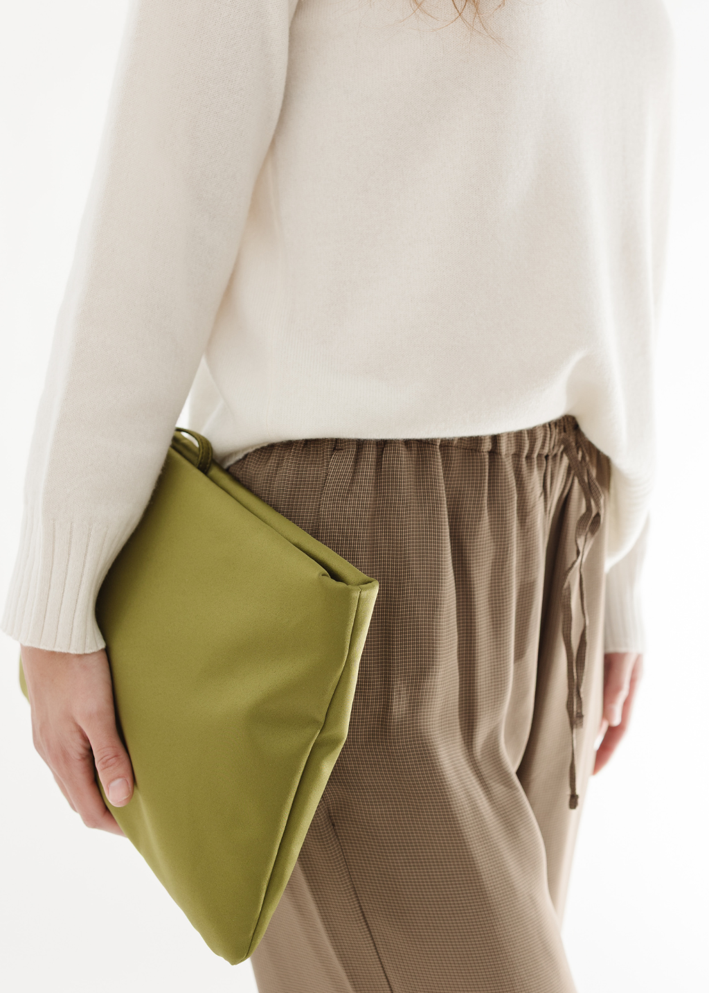 Nili Lotan Boyfriend Sweater in Ivory | Shop Tula