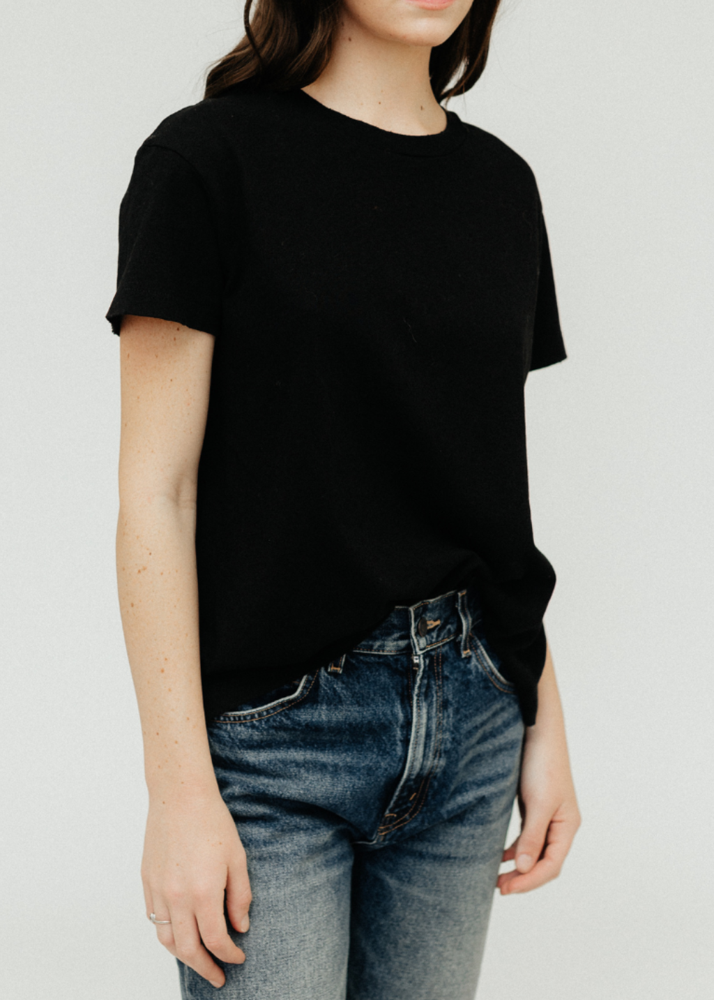 Nili Lotan Brady Tee in Black | Shop Tula