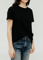 Nili Lotan Brady Tee in Black | Shop Tula
