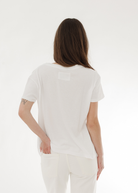 Nili Lotan Brady Tee in White | Shop Tula