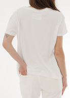 Nili Lotan Brady Tee in White | Shop Tula